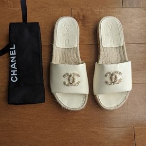 chanel espadrilles sandals